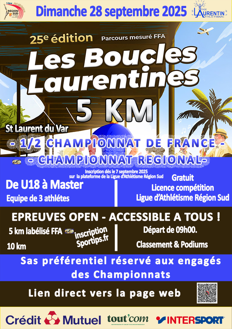 Affiche Cham Reg 5 k 2025